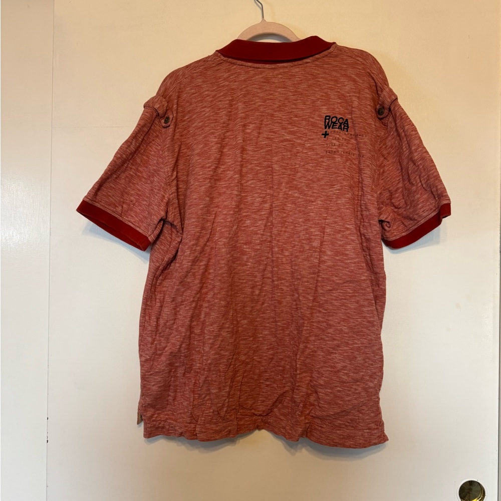 Men’s Rocawear Red Polo - Picture 7 of 10